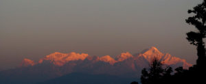 View of Mt. Kanchenjungha from Icchey Gaon